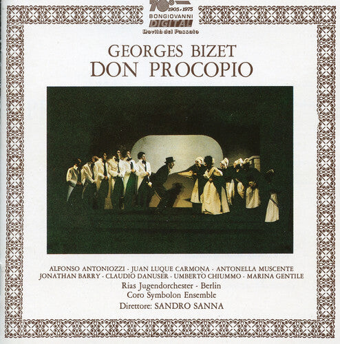CD диск Bizet / Sanna / Berlin Coro Symbolon Ensemble: Don Procopio
CD диск Bizet / Sanna / Berlin Coro Symbolon Ensemble: Don Procopio