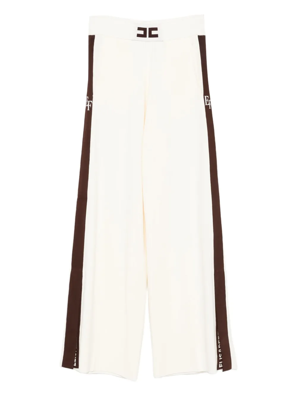 Брюки с полосками по бокам Elisabetta Franchi, нейтральный
Брюки с полосками по бокам Elisabetta Franchi, нейтральный