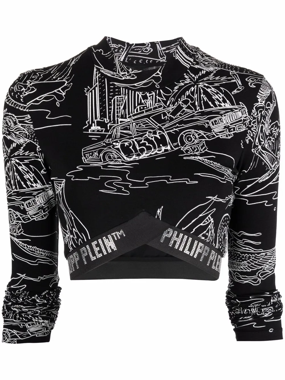 Топ с логотипом Philipp Plein, черный
Топ с логотипом Philipp Plein, черный