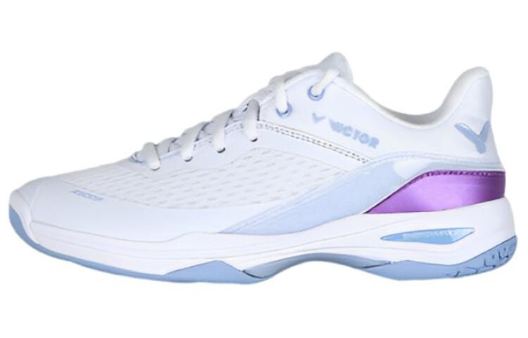 Бадминтонные туфли женские низкие светло-бело-фиолетовый Victor
Бадминтонные туфли женские низкие светло-бело-фиолетовый Victor