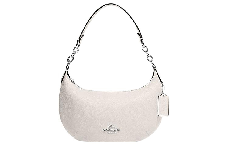 COACH Кожаная сумка-полумесяц через плечо большая женская белая
COACH Кожаная сумка-полумесяц через плечо большая женская белая