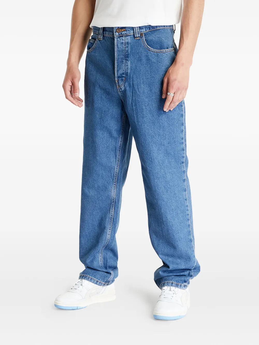 Джинсы с нашивкой-логотипом Thomasville Dickies, синий
Джинсы с нашивкой-логотипом Thomasville Dickies, синий