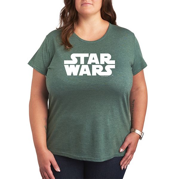 Футболка с логотипом Plus size Star Wars, Heather Juniper
Футболка с логотипом Plus size Star Wars, Heather Juniper