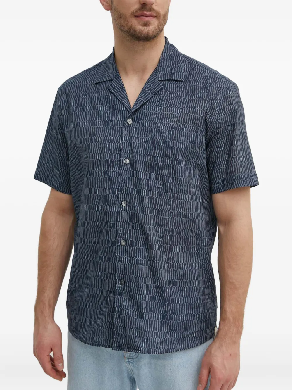 Рубашка с узором и короткими рукавами Liu Jo, синий
Рубашка с узором и короткими рукавами Liu Jo, синий