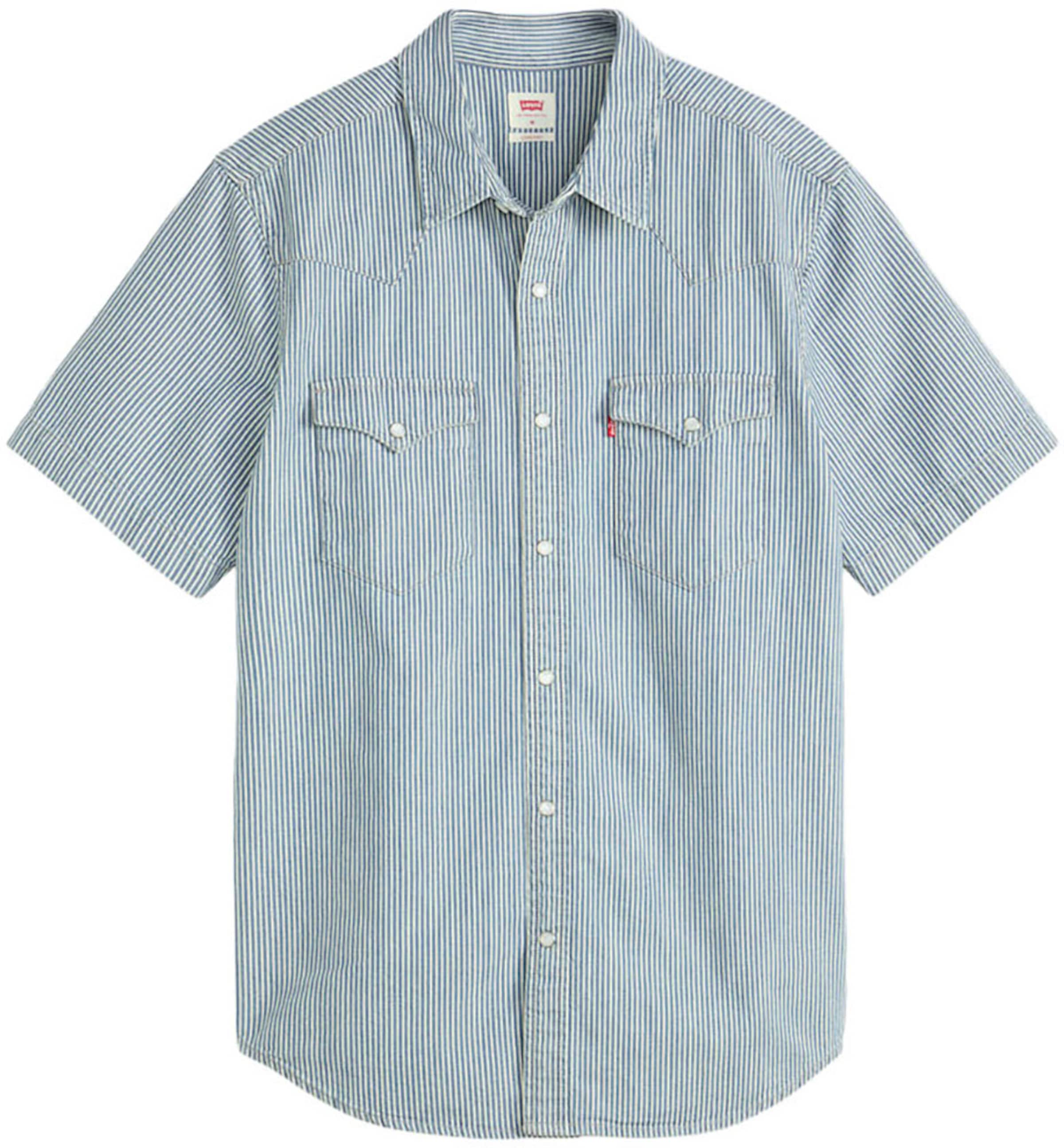 LEVI'S Рубашка на пуговицах синего цвета Regular fit
LEVI'S Рубашка на пуговицах синего цвета Regular fit