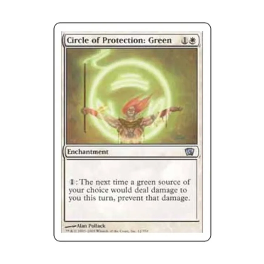 CCG Круг защиты: Зеленый (U), MTG - 8th Edition
CCG Круг защиты: Зеленый (U), MTG - 8th Edition