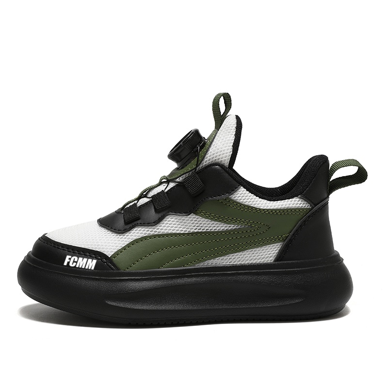 Дышащая повседневная обувь для детей FCMM, черный/зеленый
Дышащая повседневная обувь для детей FCMM, черный/зеленый