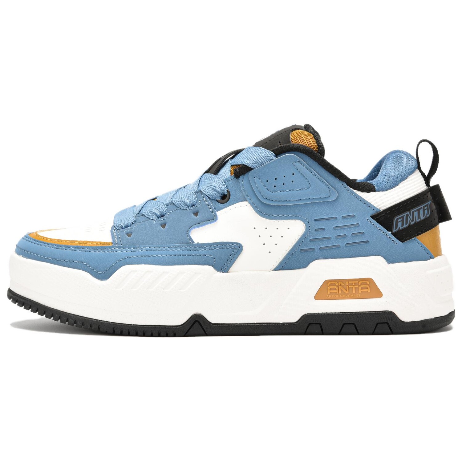 Кроссовки ANTA Life Collection Skateboarding Shoes Men Low-top Dusk Blue/Ivory White/Mulberry Brown/Base Black, темно-синий
Кроссовки ANTA Life Collection Skateboarding Shoes Men Low-top Dusk Blue/Ivory White/Mulberry Brown/Base Black, темно-синий