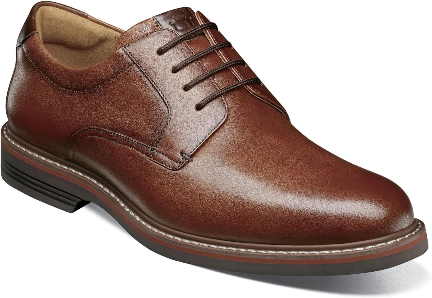 Мужские оксфорды Florsheim Norwalk с plain toe, Cognac Milled Leather
Мужские оксфорды Florsheim Norwalk с plain toe, Cognac Milled Leather