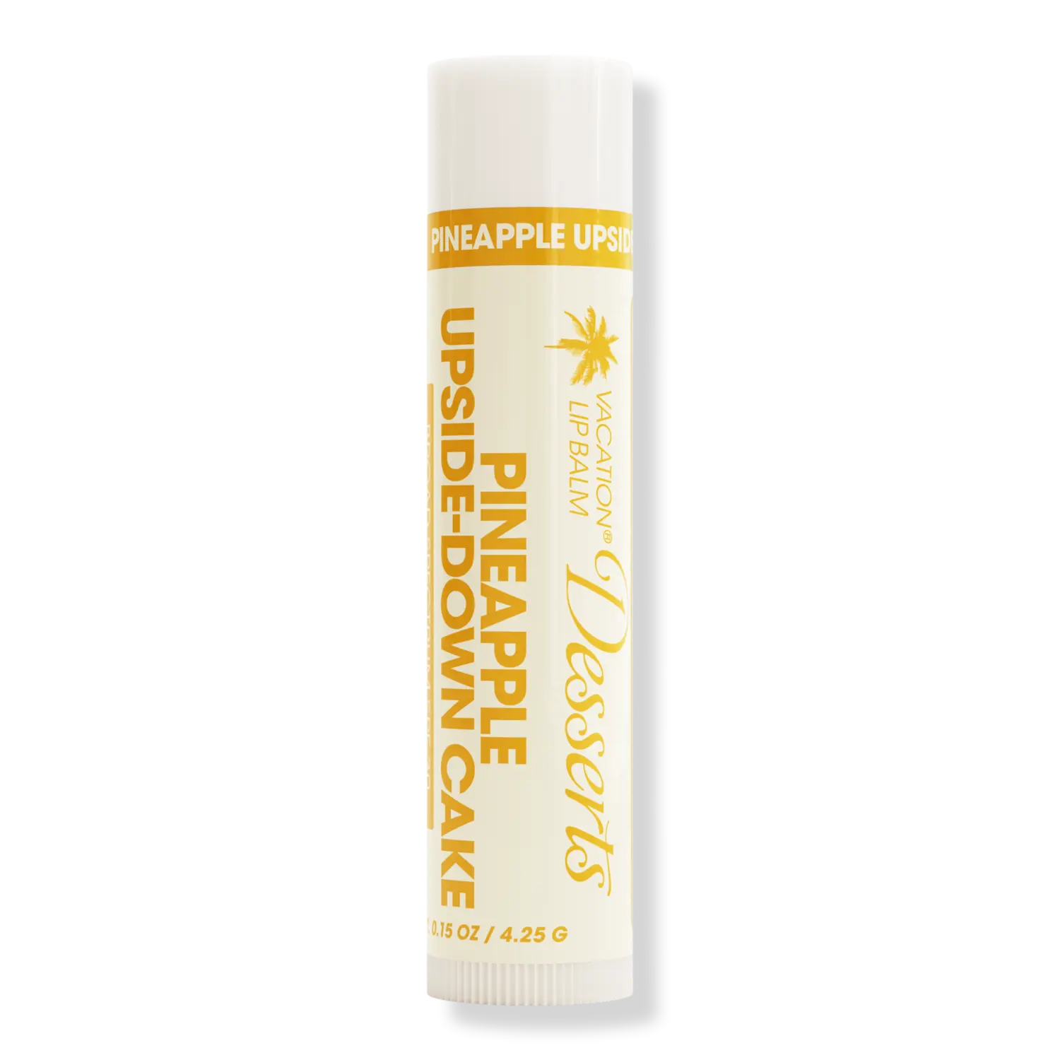 Бальзам для губ Lip Desserts с солнцезащитным эффектом SPF 30 Vacation, Pineapple Upside-Down Cake
Бальзам для губ Lip Desserts с солнцезащитным эффектом SPF 30 Vacation, Pineapple Upside-Down Cake