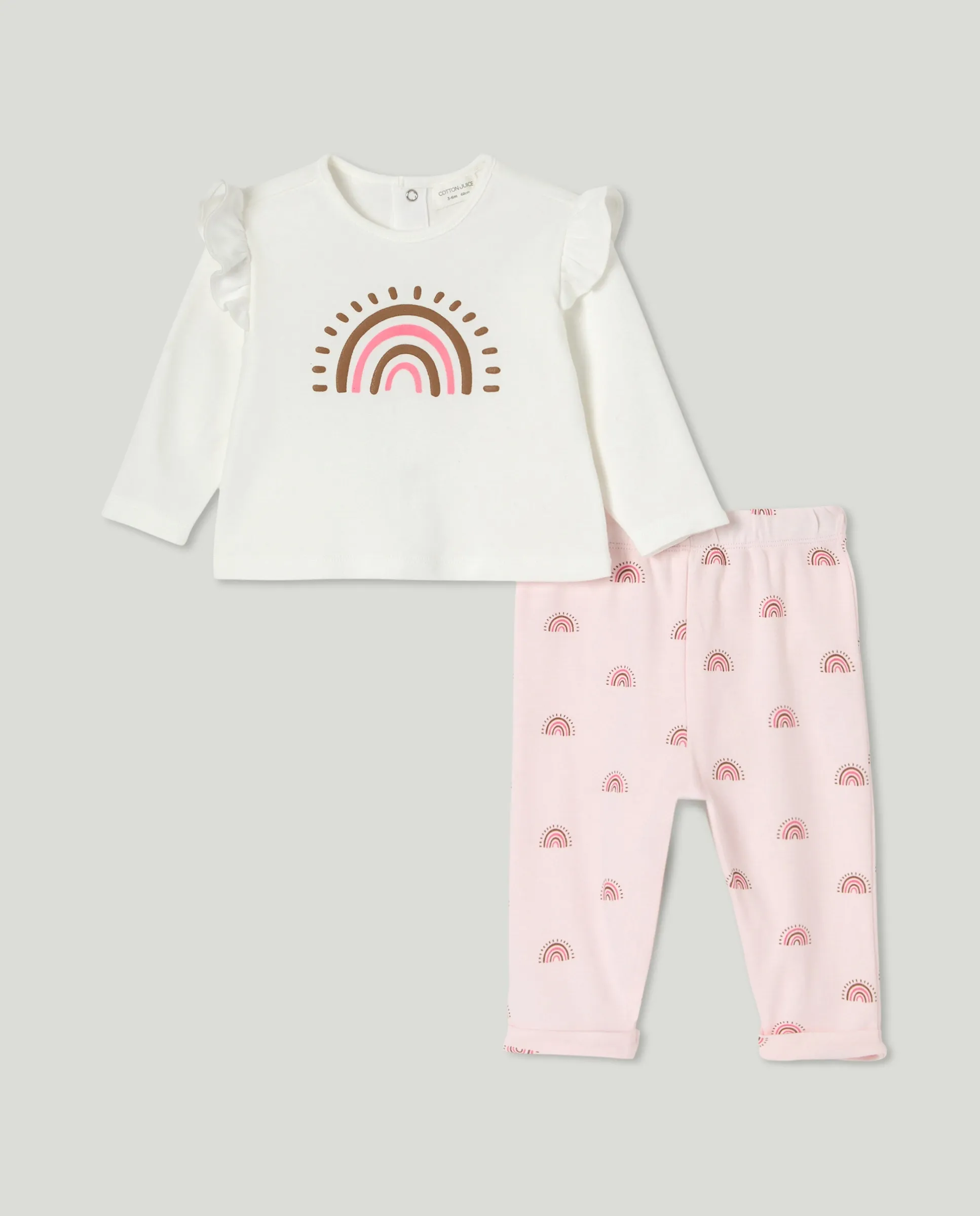 Длинная пижама с фантазийным принтом для девочки Cotton Juice, белый
Длинная пижама с фантазийным принтом для девочки Cotton Juice, белый