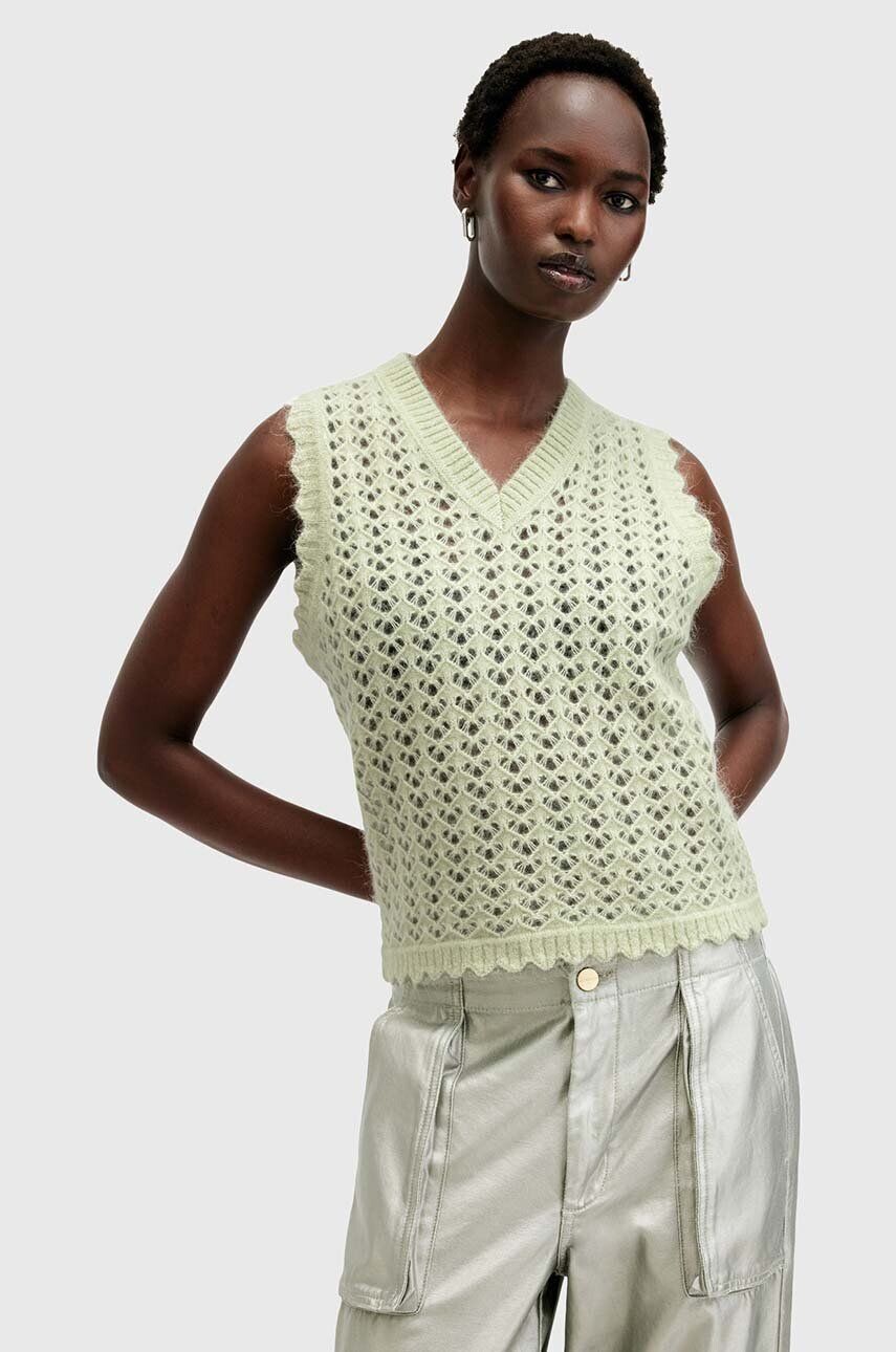VIVIAN TANK шерстяной жилет AllSaints, зеленый 
VIVIAN TANK шерстяной жилет AllSaints, зеленый
