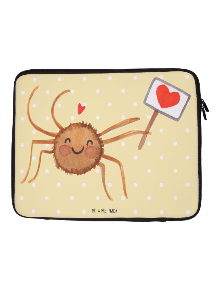 Mr. & Mrs. Panda Сумка для ноутбука с изображением паука. Мотивация Агаты без слогана, пастельно-желтого цвета
Mr. & Mrs. Panda Сумка для ноутбука с изображением паука. Мотивация Агаты без слогана, пастельно-желтого цвета