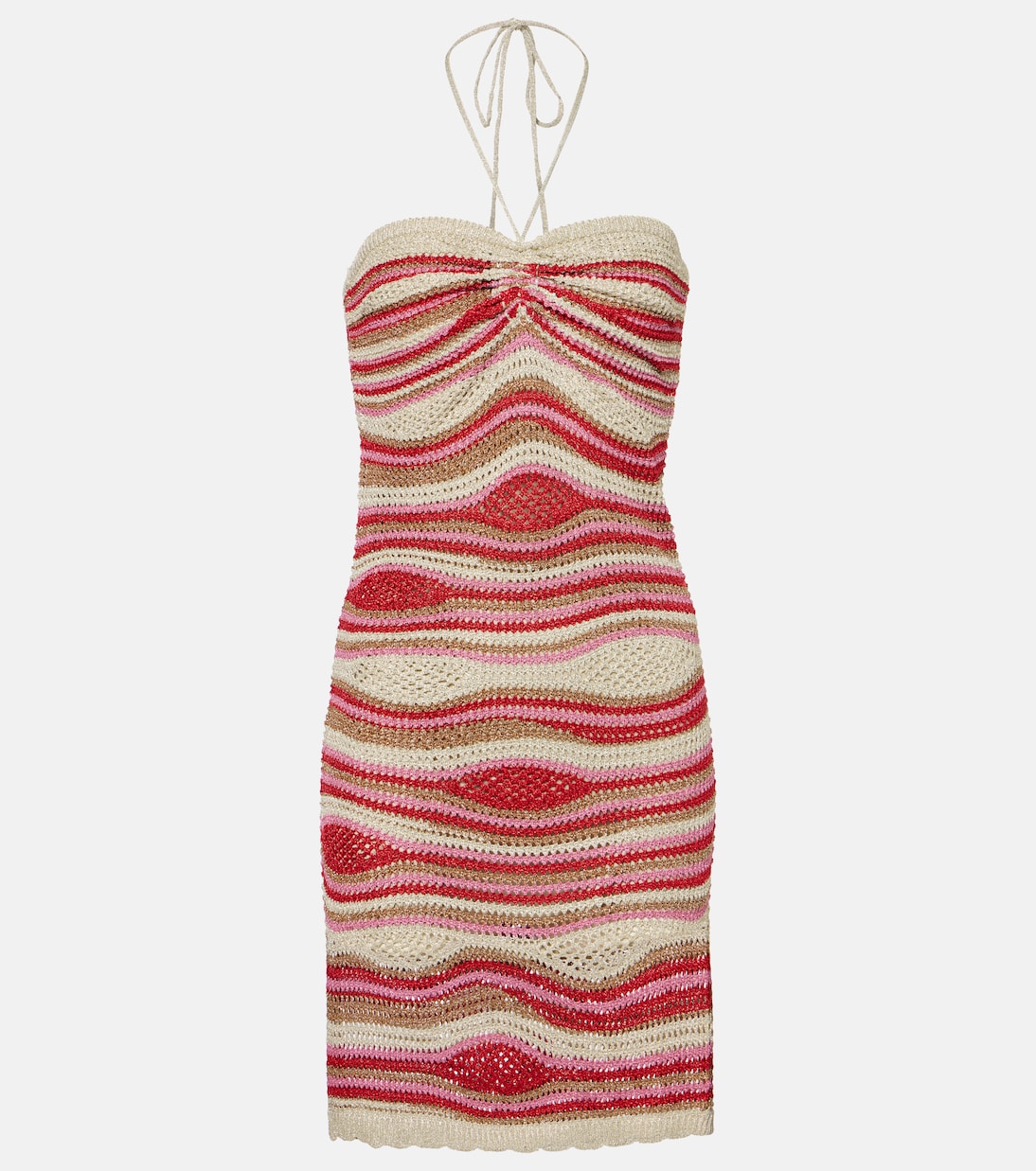 Мини-платье из хлопка с цветочным принтом и халтером Farm Rio, разноцветный
Мини-платье из хлопка с цветочным принтом и халтером Farm Rio, разноцветный