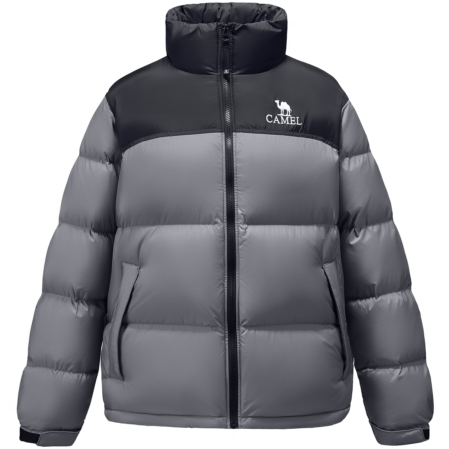 CAMEL Утепленная ветрозащитная пуховая куртка унисекс с цветными блоками, Inkstone Gray/Phantom Black
CAMEL Утепленная ветрозащитная пуховая куртка унисекс с цветными блоками, Inkstone Gray/Phantom Black