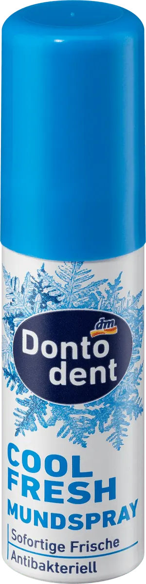 Спрей для рта прохладный свежий без фтора 15 мл Dontodent
Спрей для рта прохладный свежий без фтора 15 мл Dontodent
