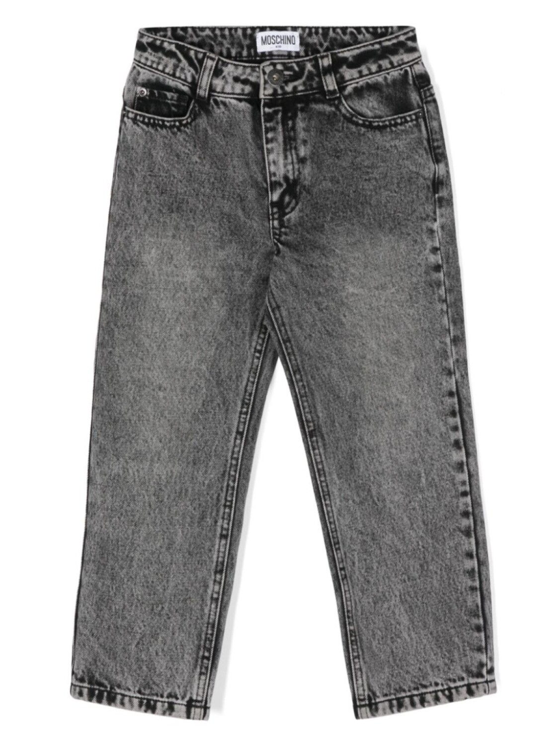 Moschino Kids джинсы с вышитым логотипом, черный
Moschino Kids джинсы с вышитым логотипом, черный