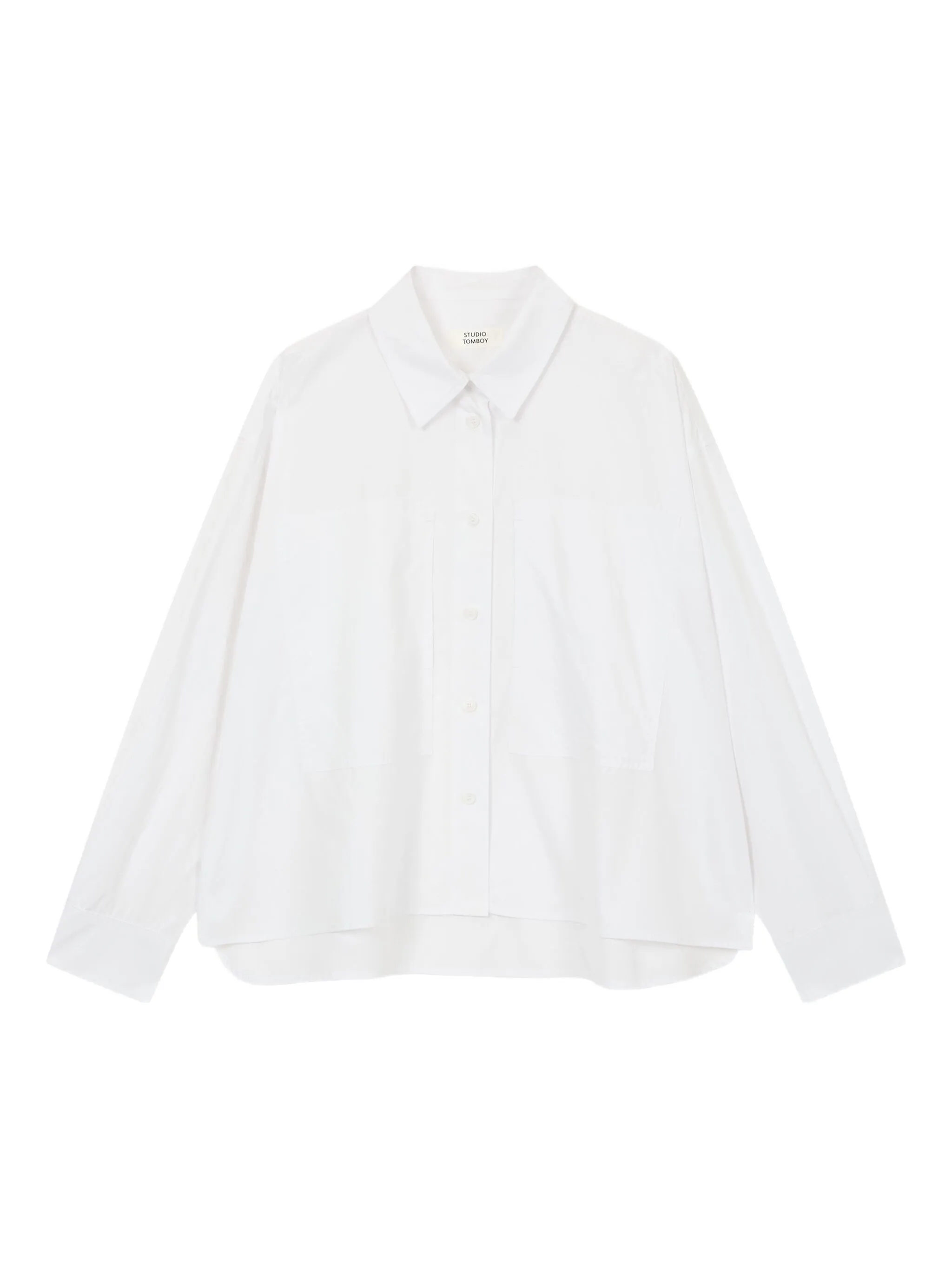 Рубашка с длинными рукавами Studio Tomboy, белый
Рубашка с длинными рукавами Studio Tomboy, белый