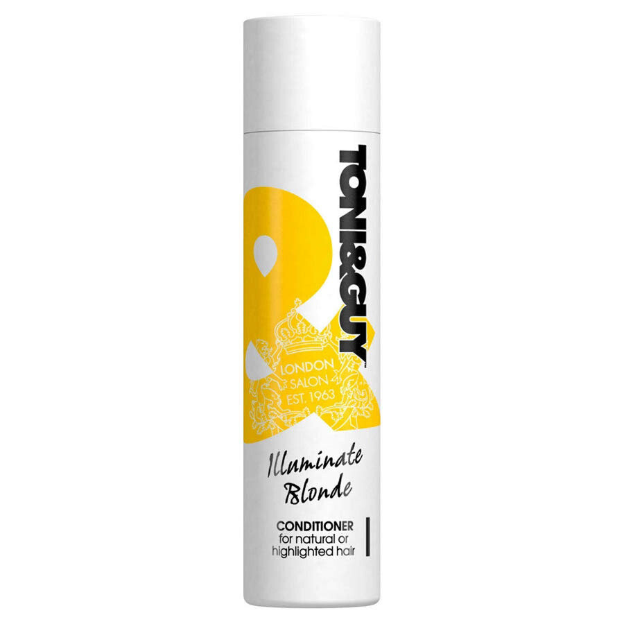TONI & GUY Illuminate Blonde, Кондиционер для светлых волос 250мл
TONI & GUY Illuminate Blonde, Кондиционер для светлых волос 250мл