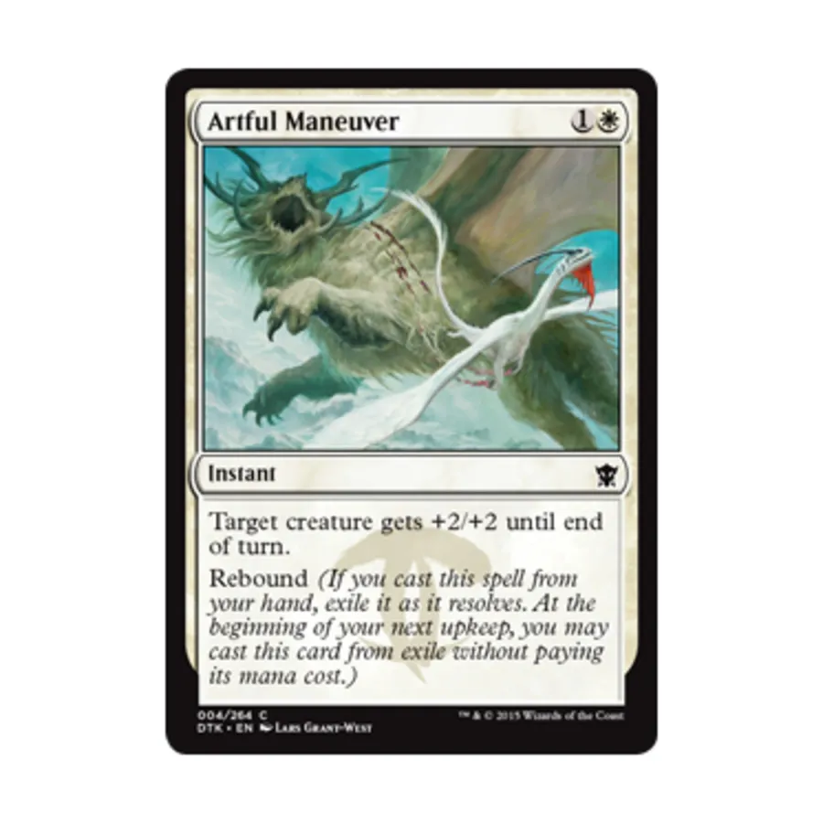 CCG Искусный маневр (клавиша C), MTG - Dragons of Tarkir
CCG Искусный маневр (клавиша C), MTG - Dragons of Tarkir