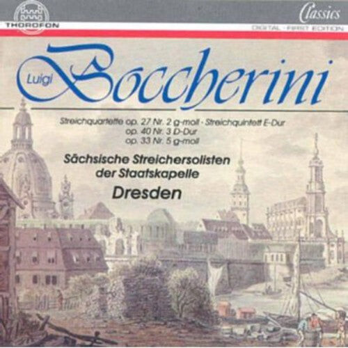CD диск Bocherini / Sachsische Streichsolisten: String Quartets
CD диск Bocherini / Sachsische Streichsolisten: String Quartets