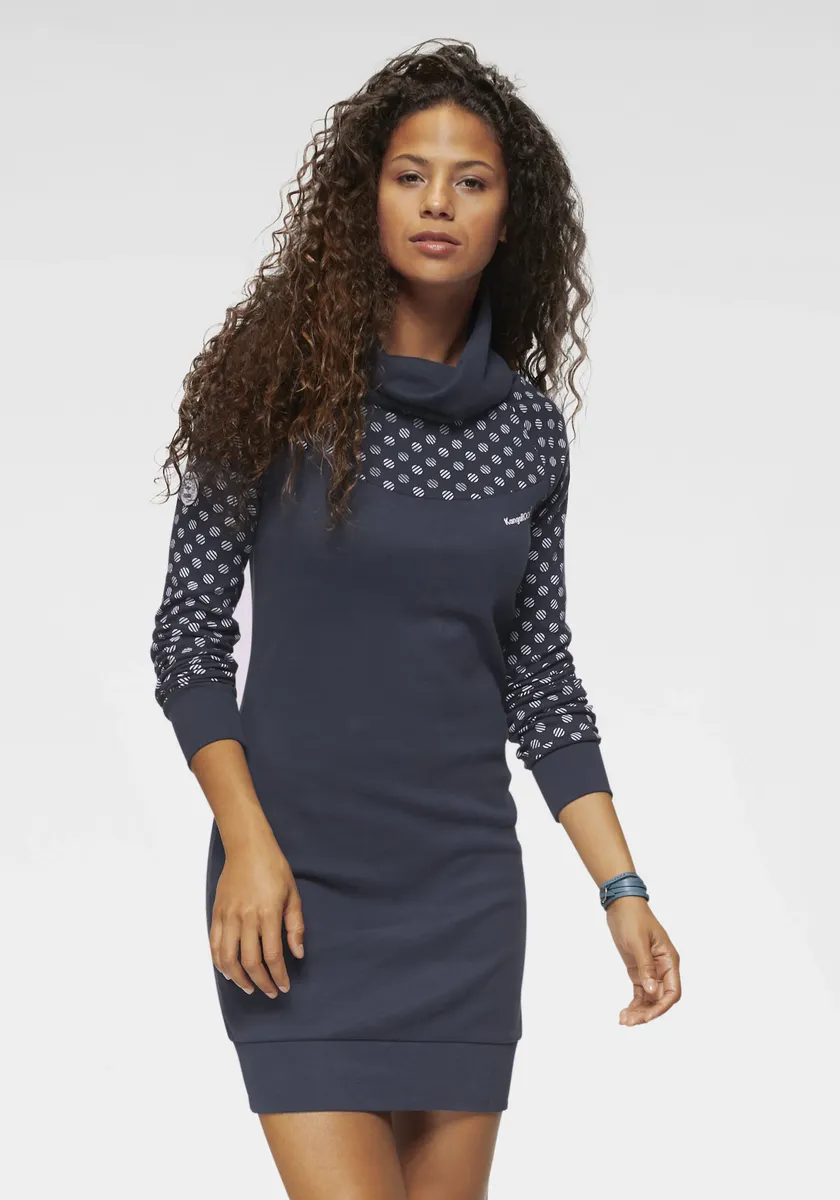 Платье-свитшот KangaROOS с принтом на плечах и рукавах, белый
Платье-свитшот KangaROOS с принтом на плечах и рукавах, белый