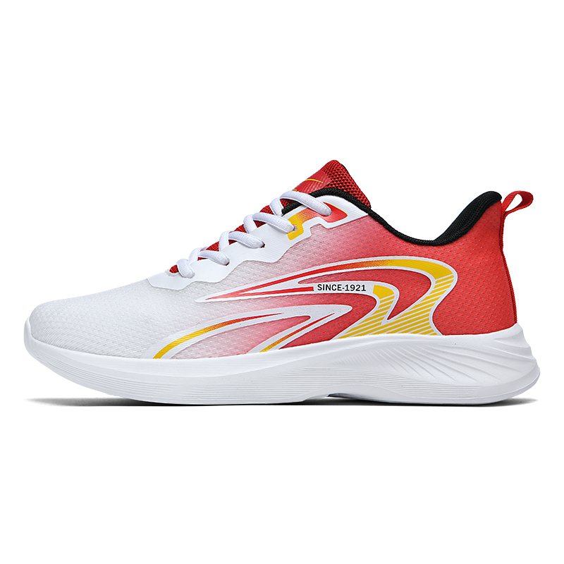 Дышащие легкие низкие кроссовки для бега мужские красно-белые DOUBLE STAR 88, Total Crimson White
Дышащие легкие низкие кроссовки для бега мужские красно-белые DOUBLE STAR 88, Total Crimson White