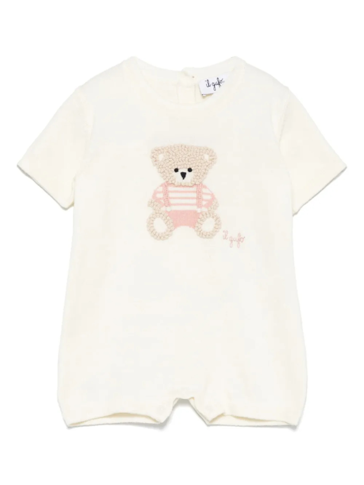 Il Gufo боди с вышивкой, нейтральный
Il Gufo боди с вышивкой, нейтральный