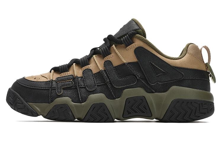 Баскетбольные кроссовки Barricade мужские с низким верхом, темно-золотые/березово-коричневые Fila Fusion
Баскетбольные кроссовки Barricade мужские с низким верхом, темно-золотые/березово-коричневые Fila Fusion