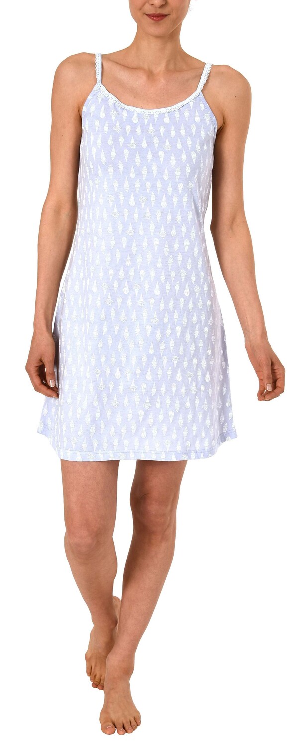 Ночная рубашка NORMANN Spaghetti Ananas Ärmellos, фиолетовый 
Ночная рубашка NORMANN Spaghetti Ananas Ärmellos, фиолетовый