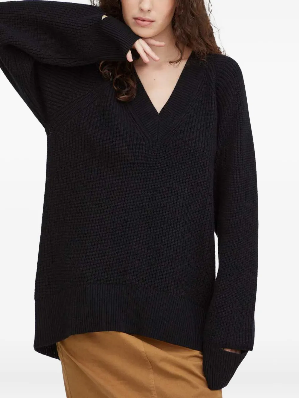 Свитер с V-образным вырезом Herskind, черный
Свитер с V-образным вырезом Herskind, черный