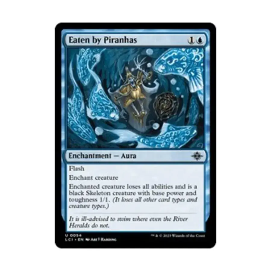 CCG Съедено пираньями (U), MTG - The Lost Caverns of Ixalan
CCG Съедено пираньями (U), MTG - The Lost Caverns of Ixalan