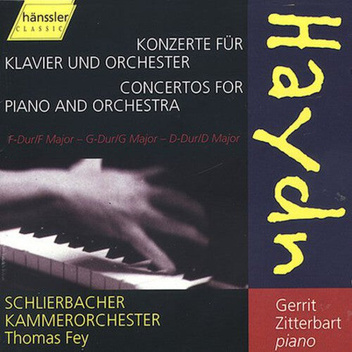 CD диск Haydn / Zitterbart / Schlierbach Co / Fey: Concertos for Piano & Orchestra 
CD диск Haydn / Zitterbart / Schlierbach Co / Fey: Concertos for Piano & Orchestra