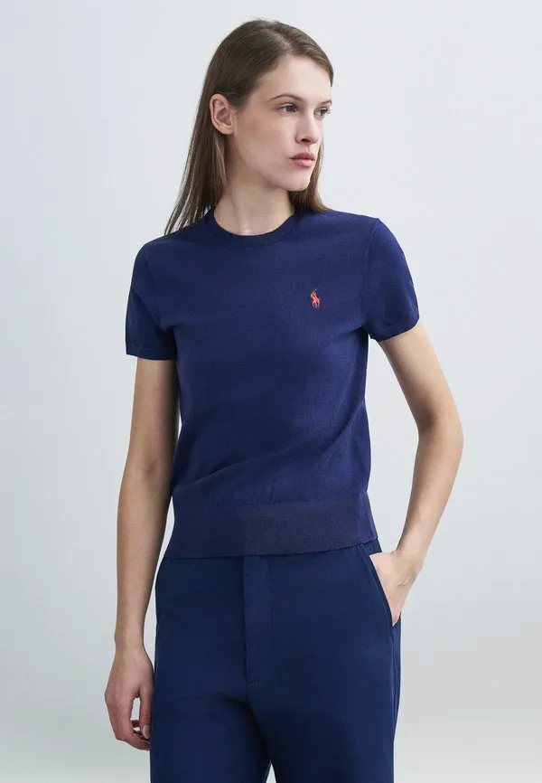 Свитер с коротким рукавом и круглым вырезом, базовая футболка Polo Ralph Lauren, Bright Navy, Синий, Свитер с коротким рукавом и круглым вырезом, базовая футболка Polo Ralph Lauren, Bright Navy
Свитер с коротким рукавом и круглым вырезом, базовая футболка Polo Ralph Lauren, Bright Navy, Синий, Свитер с коротким рукавом и круглым вырезом, базовая футболка Polo Ralph Lauren, Bright Navy