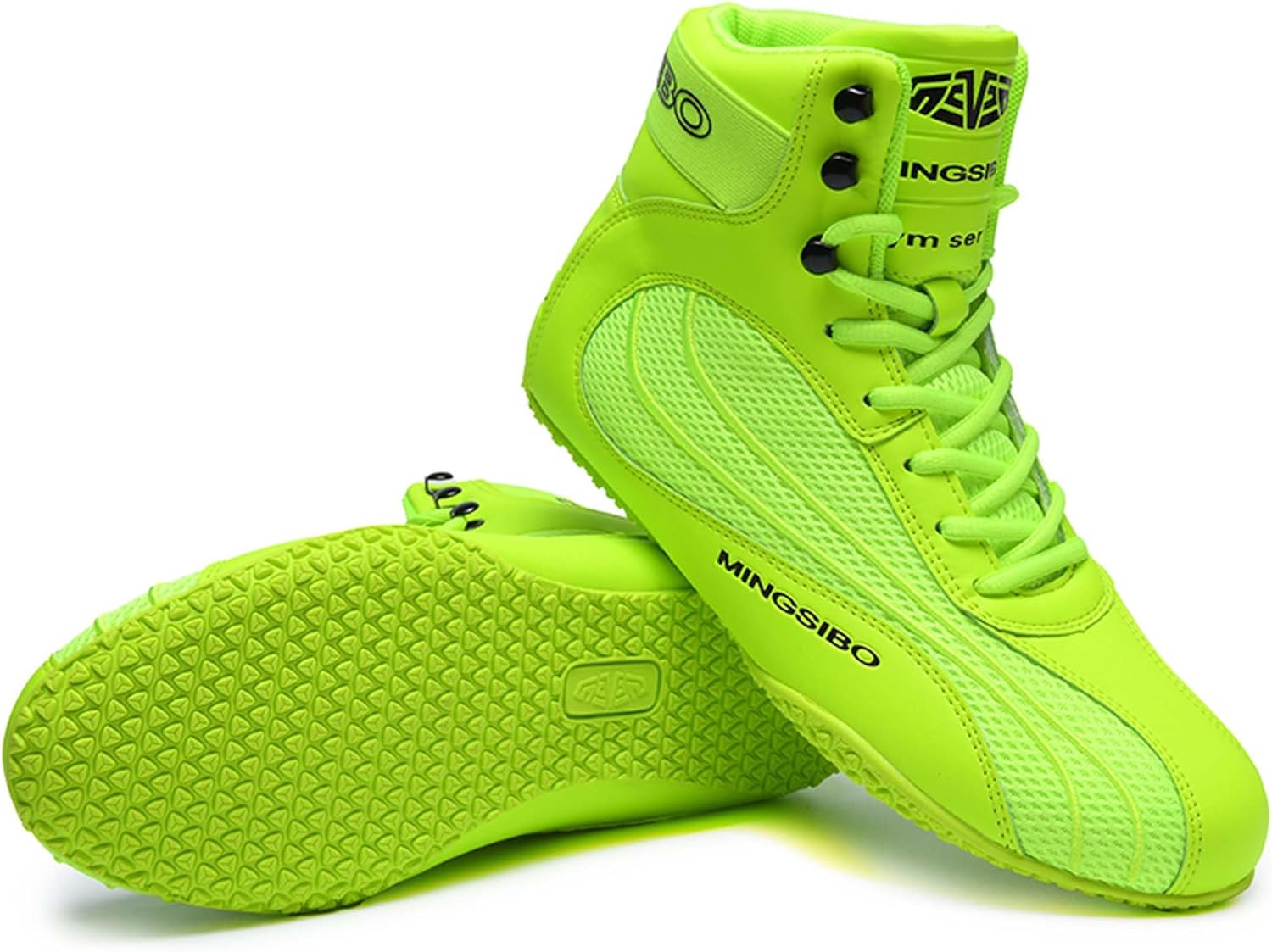 Профессиональные боксерские ботинки для мужчин и женщин, для соревнований, тренировок, борьбы, легкие, нескользящие, высокие, спортивные, фитнес-ботинки, обувь для тяжелой атлетики и тхэквондо Generic, зеленый
Профессиональные боксерские ботинки для мужчин и женщин, для соревнований, тренировок, борьбы, легкие, нескользящие, высокие, спортивные, фитнес-ботинки, обувь для тяжелой атлетики и тхэквондо Generic, зеленый