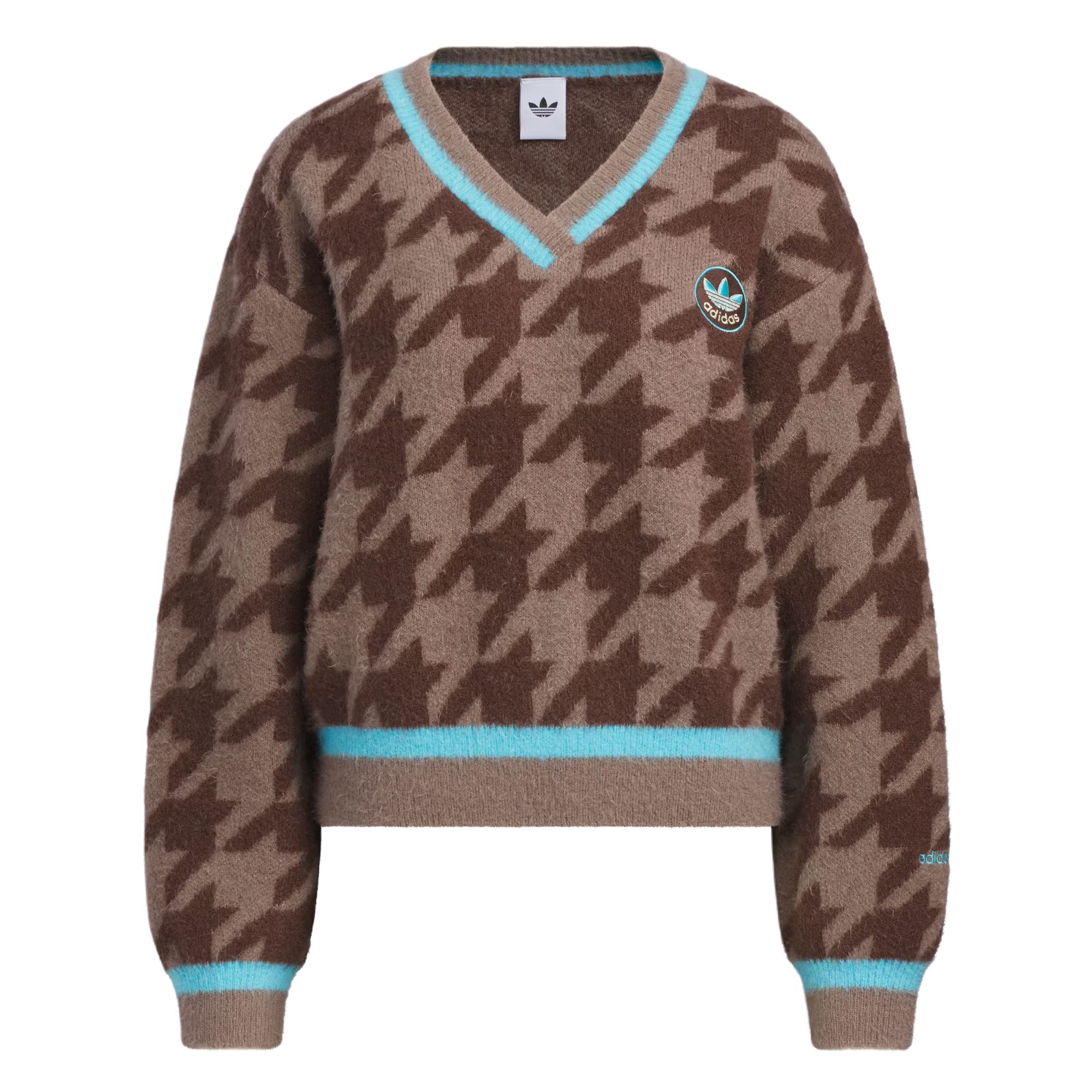 Топ FW25 HOUNDSTOOTH SWEATSHIRT Knitwear Women's Adidas Originals, коричневый
Топ FW25 HOUNDSTOOTH SWEATSHIRT Knitwear Women's Adidas Originals, коричневый