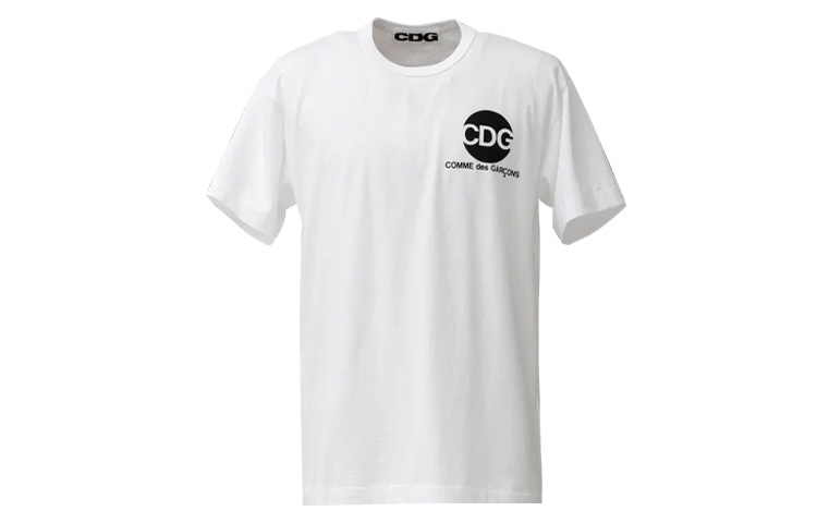 Футболка унисекс белая CDG 
Футболка унисекс белая CDG