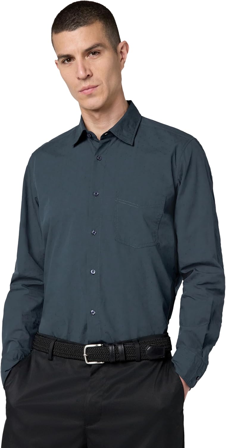 BOSS Мужская рубашка Remiton с длинным рукавом на пуговицах, Dark Sky
BOSS Мужская рубашка Remiton с длинным рукавом на пуговицах, Dark Sky