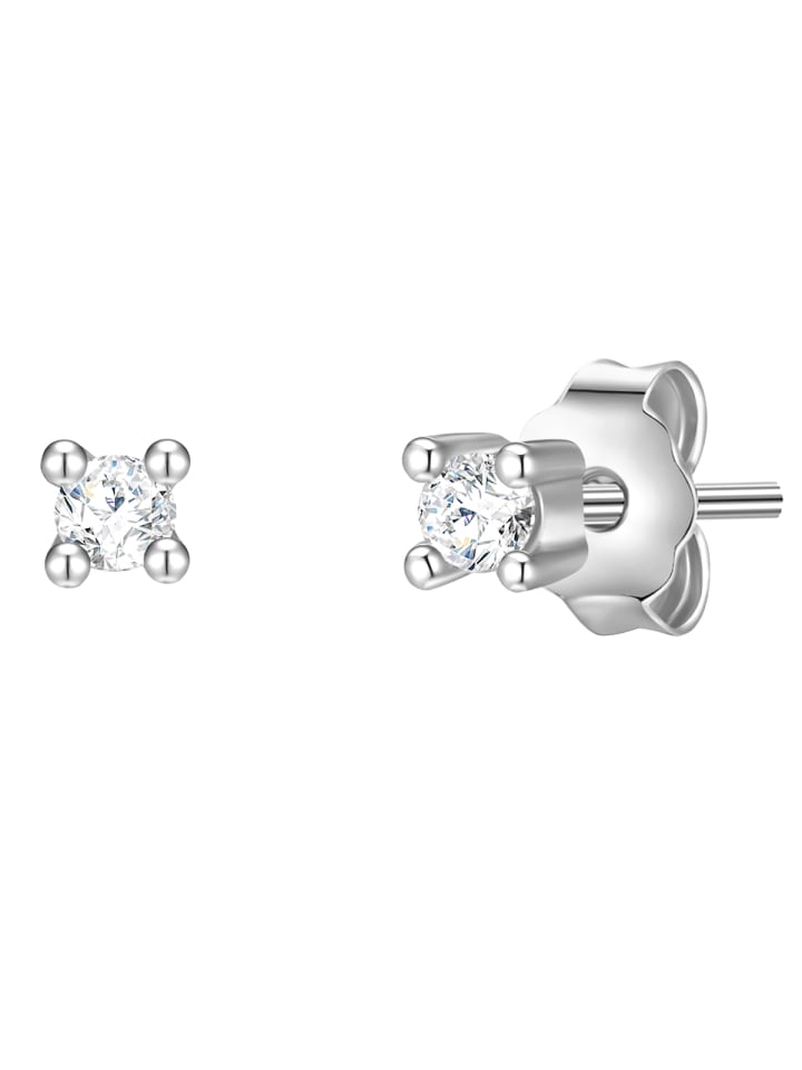 Lulu & Jane Латунные серьги с кубическим цирконием в серебряной оправе
Lulu & Jane Латунные серьги с кубическим цирконием в серебряной оправе