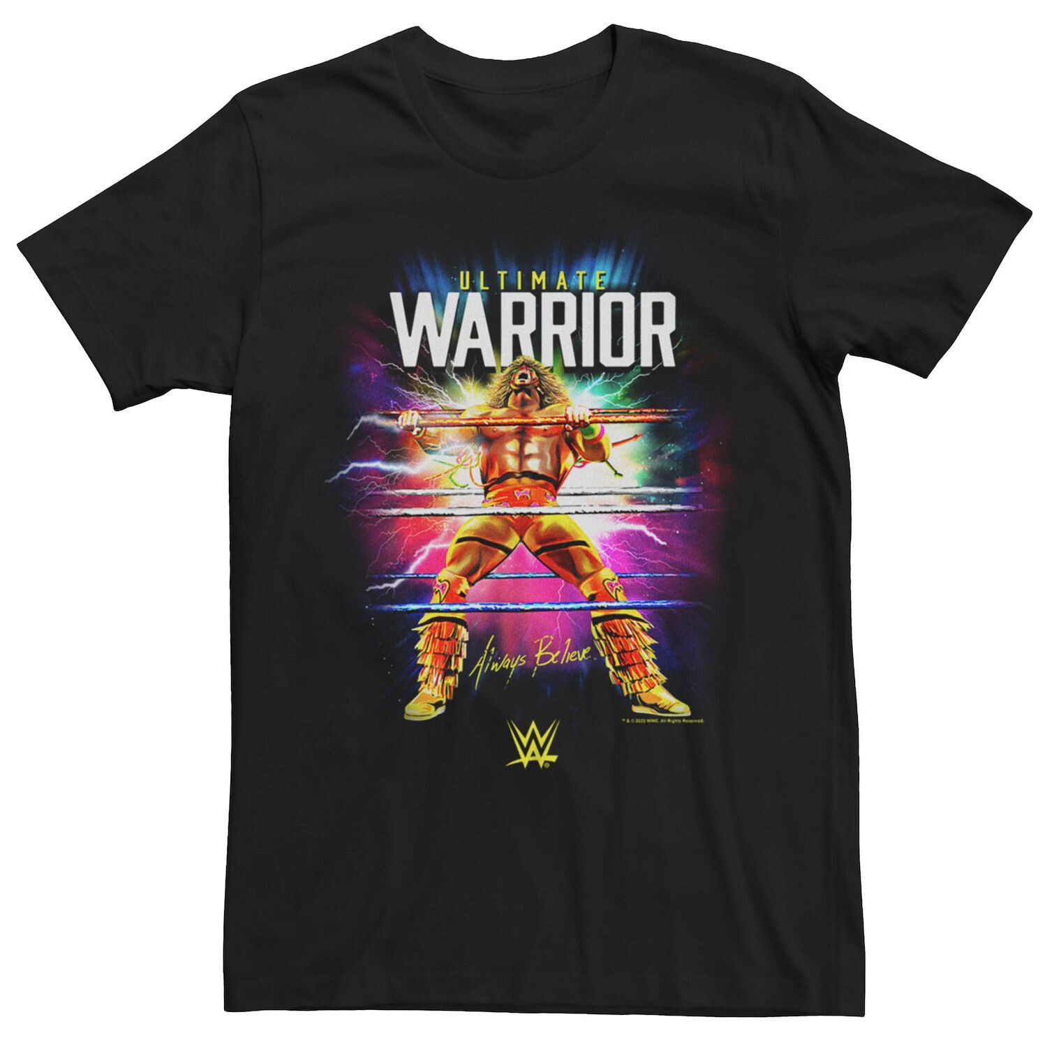 Мужская футболка с плакатом WWE Ultimate Warrior Blast Licensed Character
Мужская футболка с плакатом WWE Ultimate Warrior Blast Licensed Character