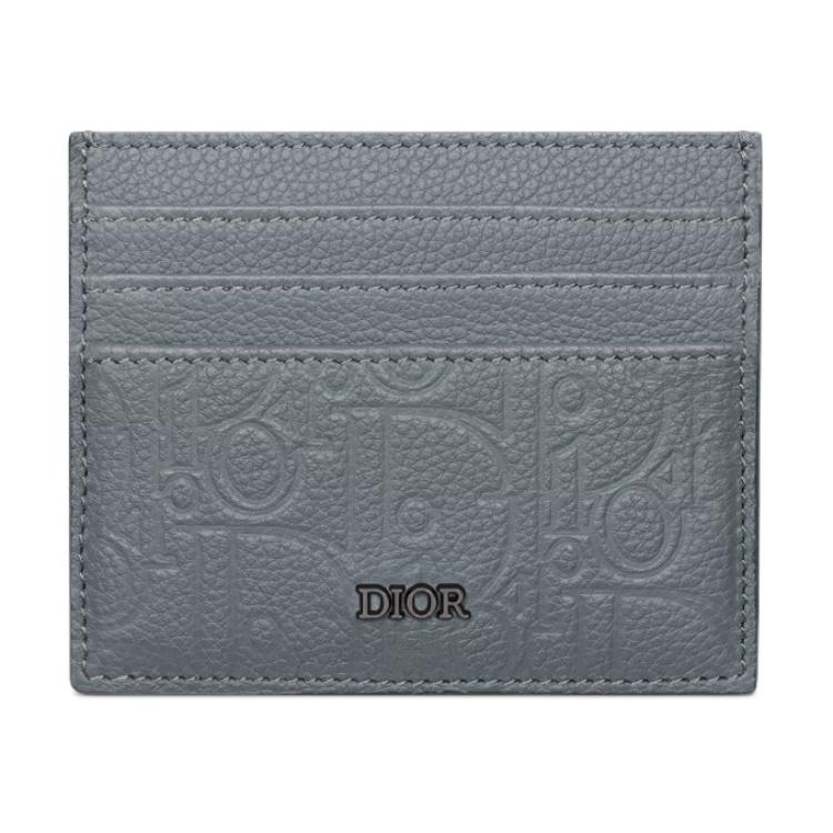 DIOR Кожаный картхолдер унисекс темно-серый
DIOR Кожаный картхолдер унисекс темно-серый