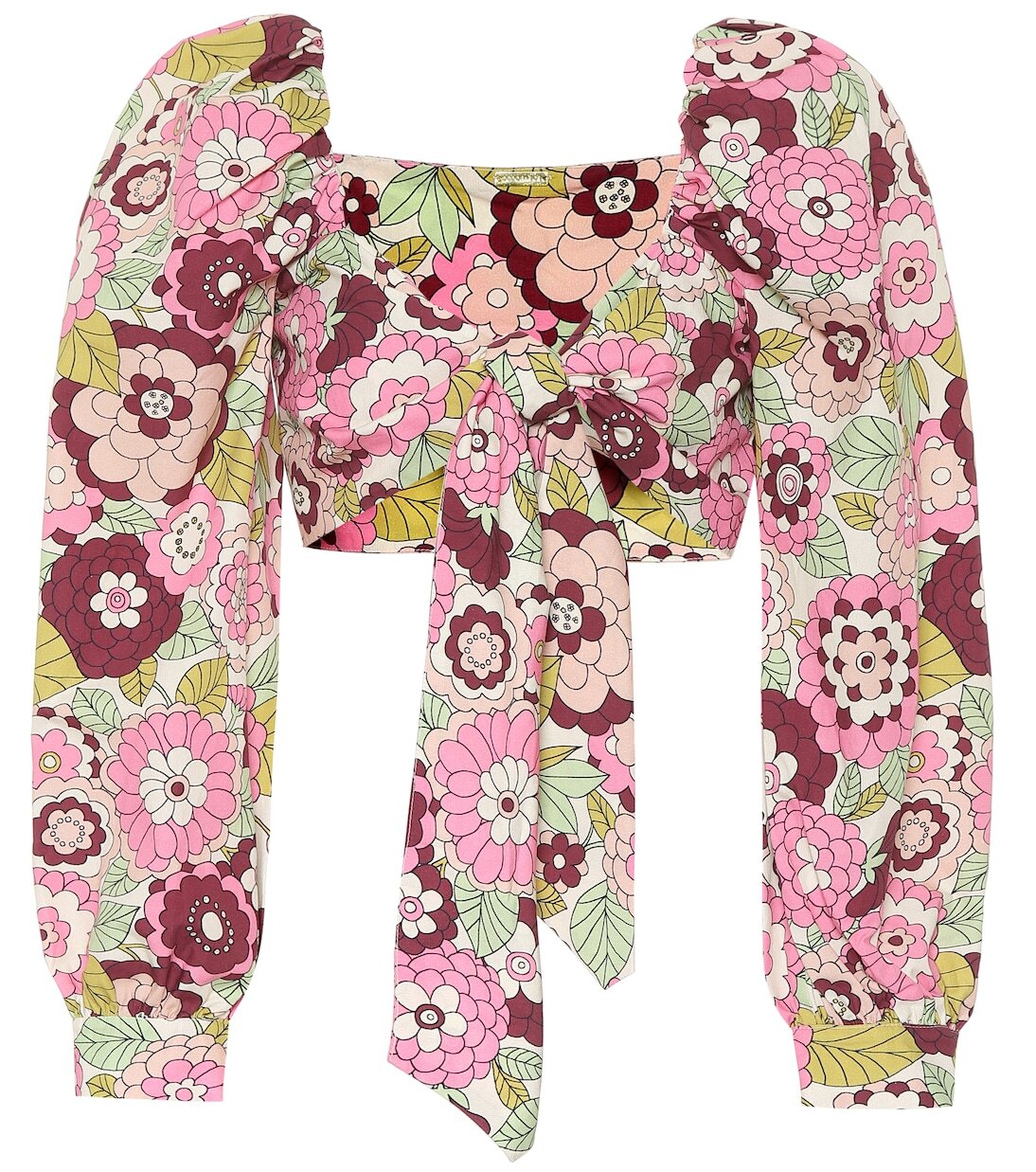 Укороченный топ из хлопка с цветочным принтом Dodo Bar Or, розовый
Укороченный топ из хлопка с цветочным принтом Dodo Bar Or, розовый