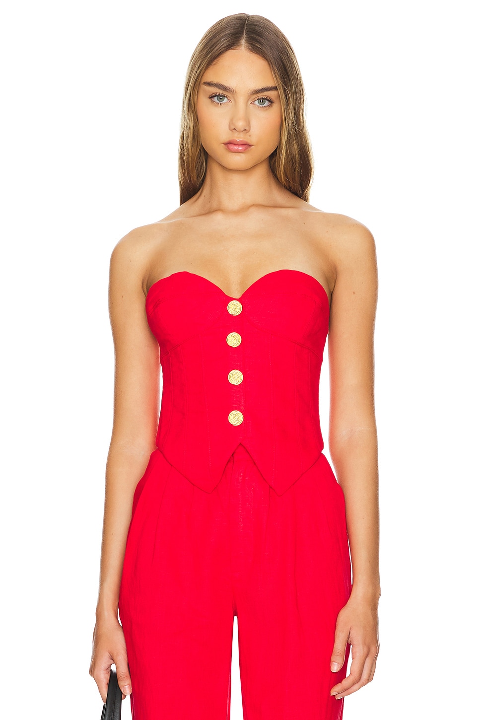 Бенни топ Ronny Kobo, красный
Бенни топ Ronny Kobo, красный