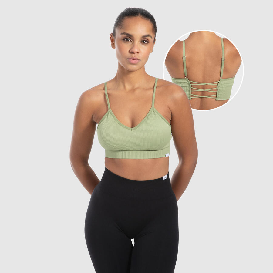 SMILODOX Женский спортивный бюстгальтер Alma Green
SMILODOX Женский спортивный бюстгальтер Alma Green