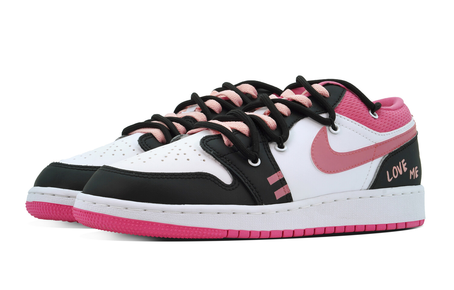 Jordan Air Jordan 1 винтажные баскетбольные кроссовки женские, Black/Pink
Jordan Air Jordan 1 винтажные баскетбольные кроссовки женские, Black/Pink