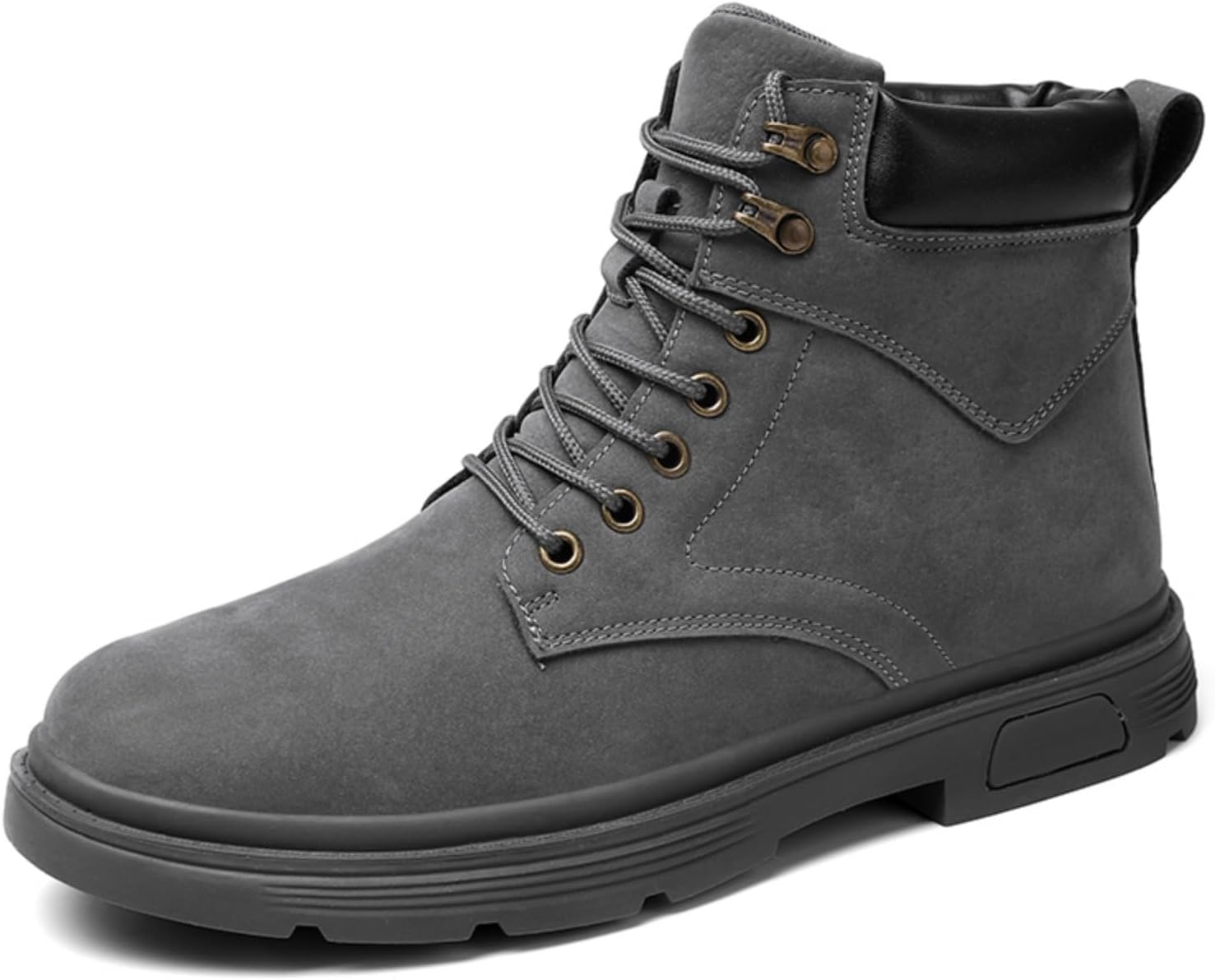 Ботинки для походов Kelibasi с шнуровкой для мужчин, верх из замши, противоскользящая резиновая подошва и металлические люверсы для активного отдыха и повседневной носки, серый
Ботинки для походов Kelibasi с шнуровкой для мужчин, верх из замши, противоскользящая резиновая подошва и металлические люверсы для активного отдыха и повседневной носки, серый