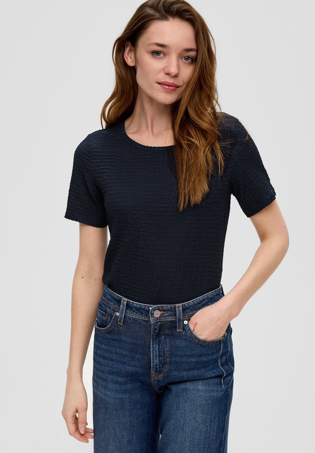 Футболка базовая STRUKTUR s.Oliver, цвет navy
Футболка базовая STRUKTUR s.Oliver, цвет navy
