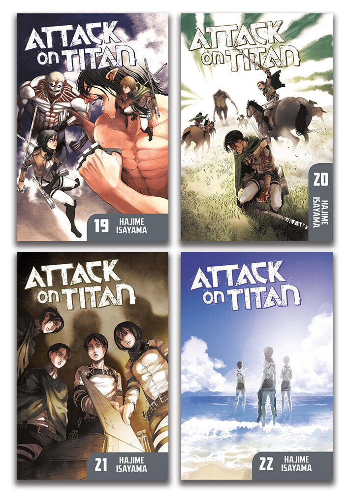 Манга Attack on Titan Manga (19-22) Bundle
Манга Attack on Titan Manga (19-22) Bundle