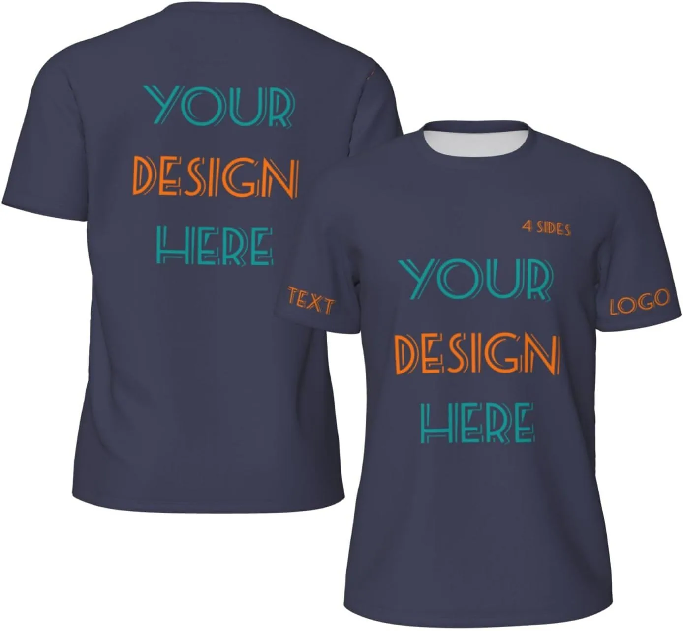 Футболка Custom с принтом на 4 сторонах
Футболка Custom с принтом на 4 сторонах