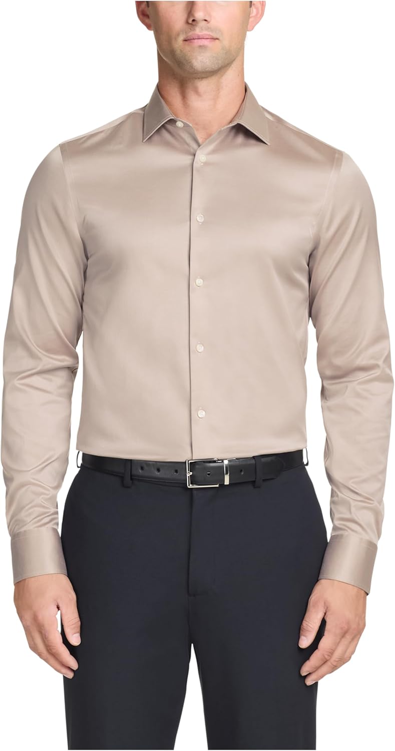 Мужская рубашка Calvin Klein Slim Fit из тонкого хлопкового эластичного материала, Khaki
Мужская рубашка Calvin Klein Slim Fit из тонкого хлопкового эластичного материала, Khaki